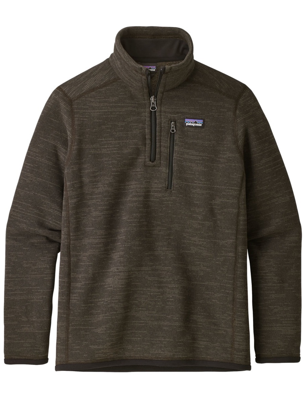 Patagonia Men’s Lightweight Half-Zip Pullover in Olive Brown